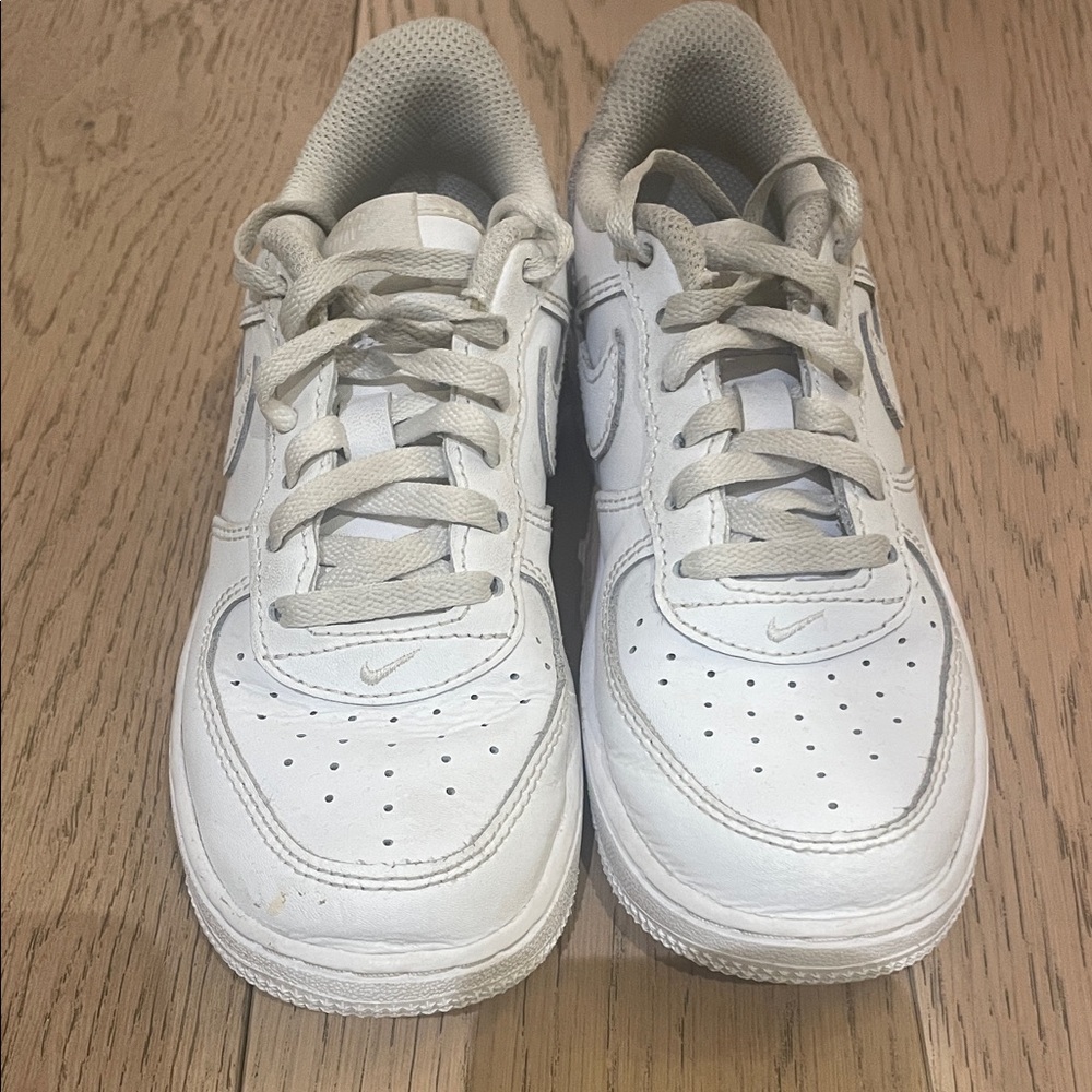 Nike Air Force Kids White Sneakers